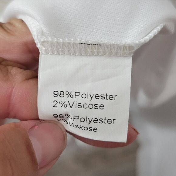 JASAMBAC Women's Swiss Dot long sleeve maternity Dress - Picture 11 of 14